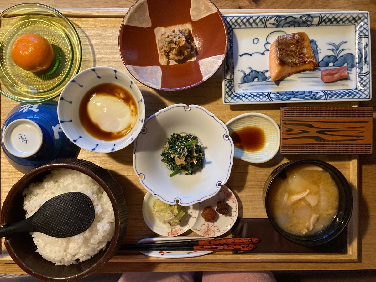 宝巌堂さんのごはんが
すごく美味しかったです

コシヒカリもつやつやで美味...