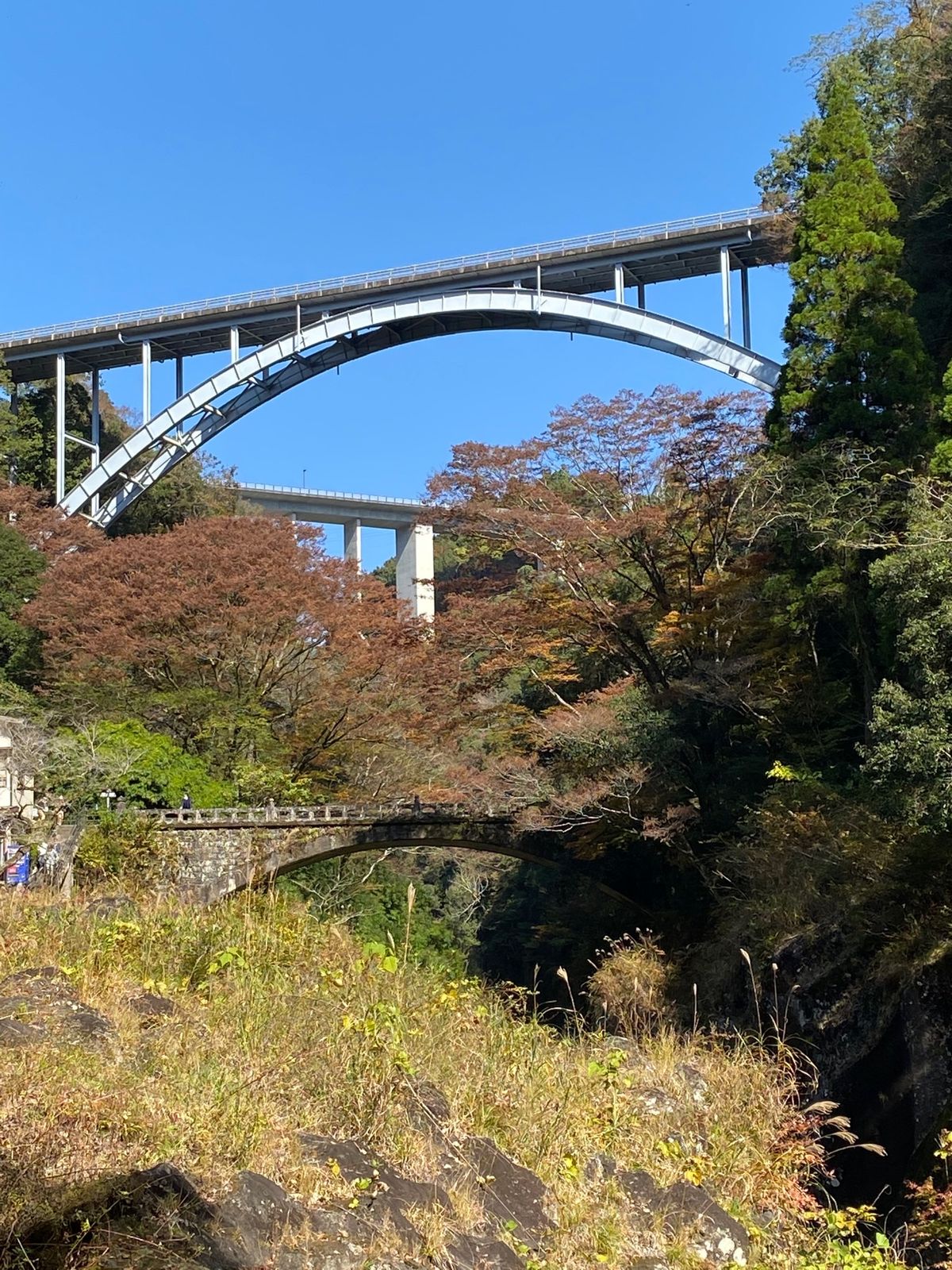 【2日目】
月見ヶ丘から見た雲海
あまてらす鉄道
高千穂峡の三重橋
真名井の滝