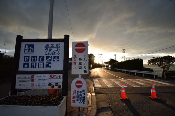 日本・徳島県「神戸旅！淡路島からの徳島へも観光！」の写真：道の駅うずしお！
で食べた淡路島バーガー！