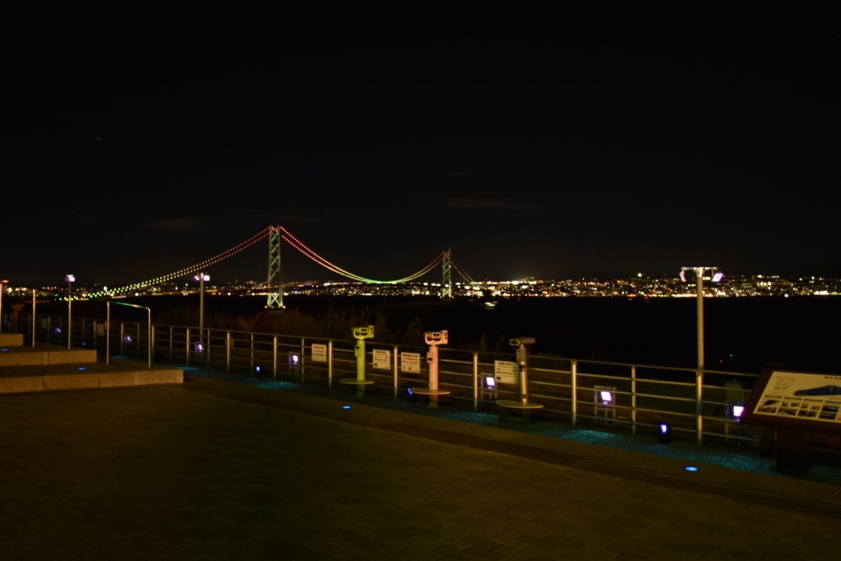 明石海峡大橋！
昼verと夜ver