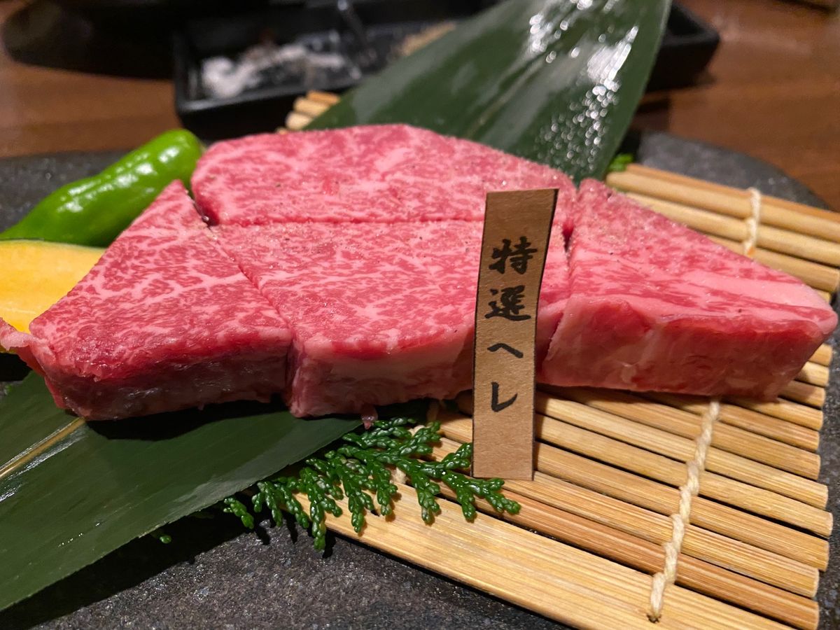神戸のお肉！ヒレじゃなくてヘレらしい！