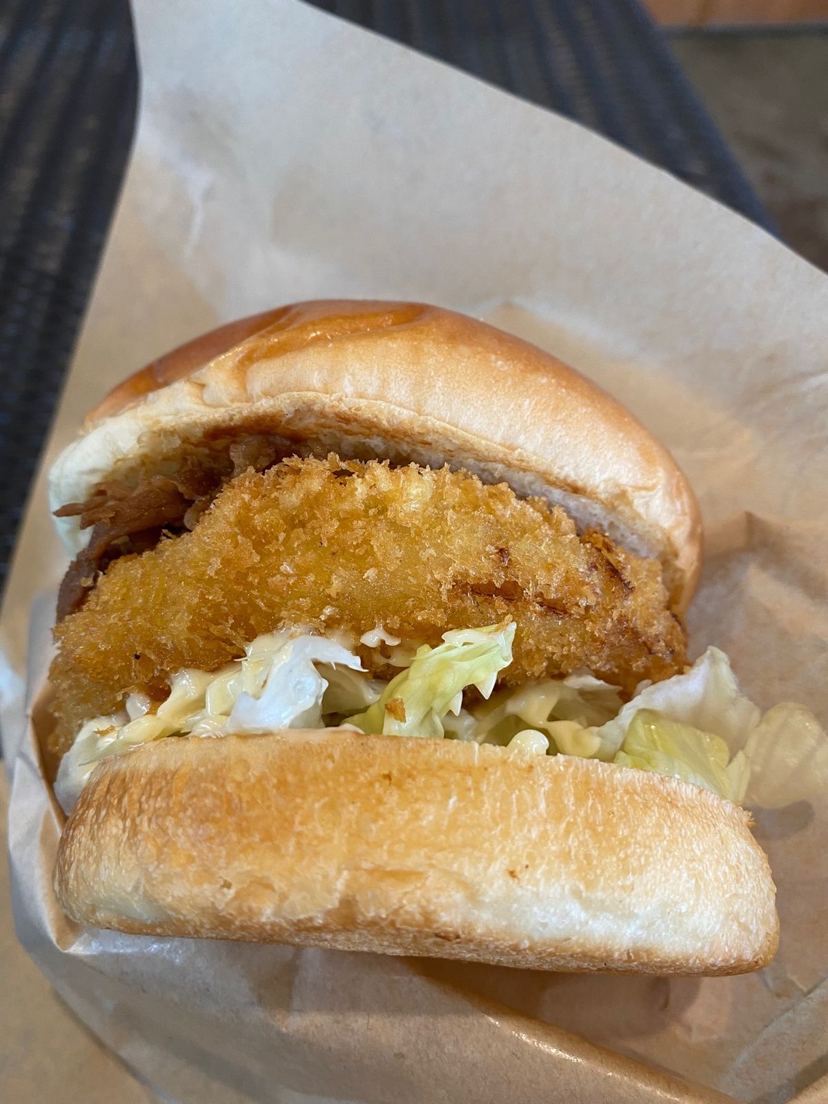 道の駅うずしお！
で食べた淡路島バーガー！
