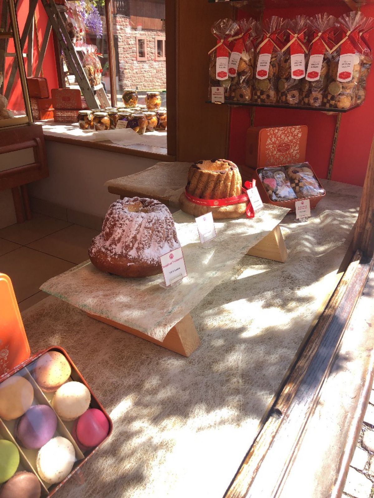 ドイツとの国境近くです。