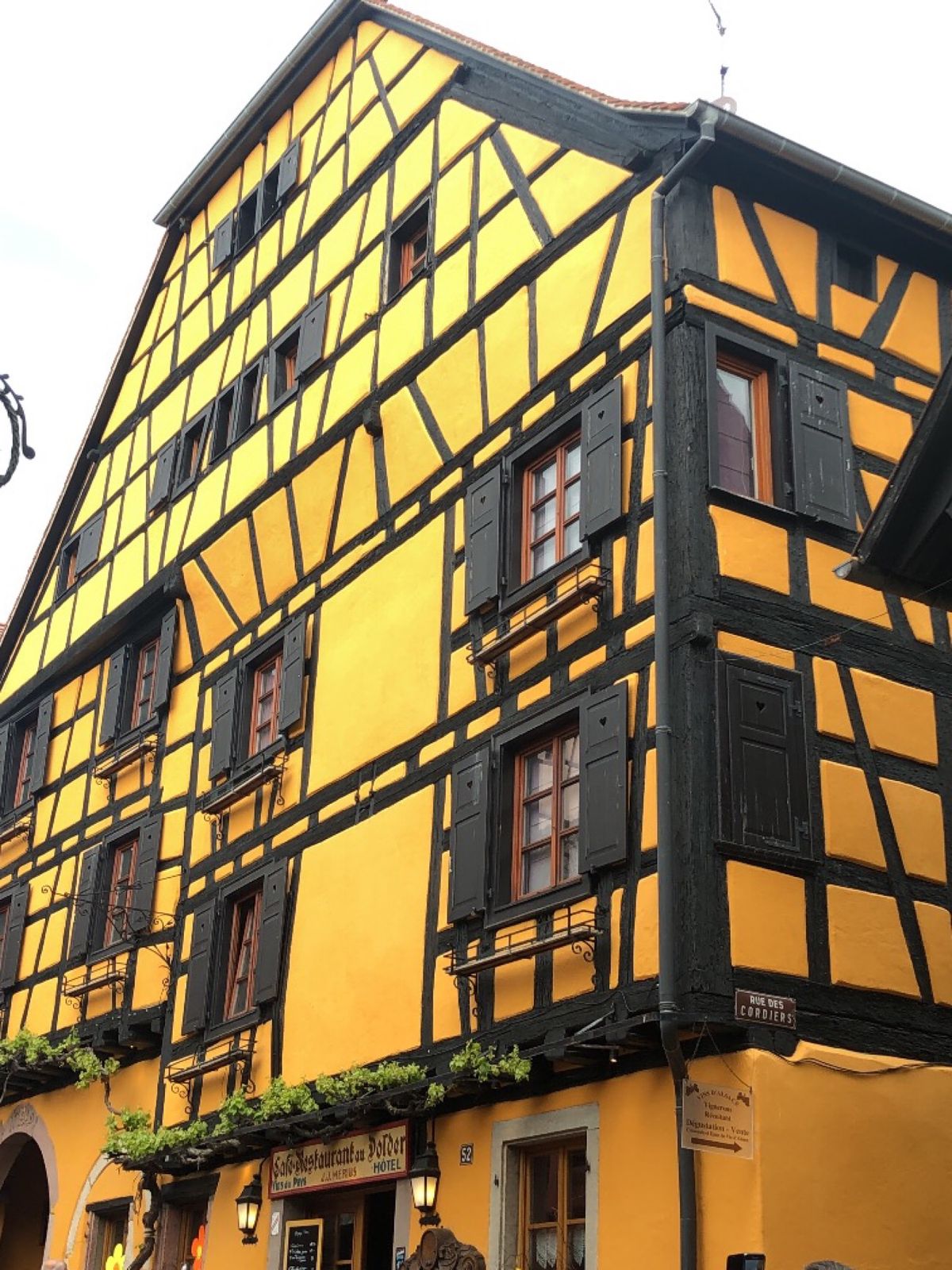 ドイツとの国境近くです。