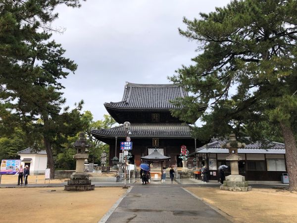 日本・香川県「初四国、香川」の写真：弘法大師さまゆかりの善通寺。
四国霊場八...