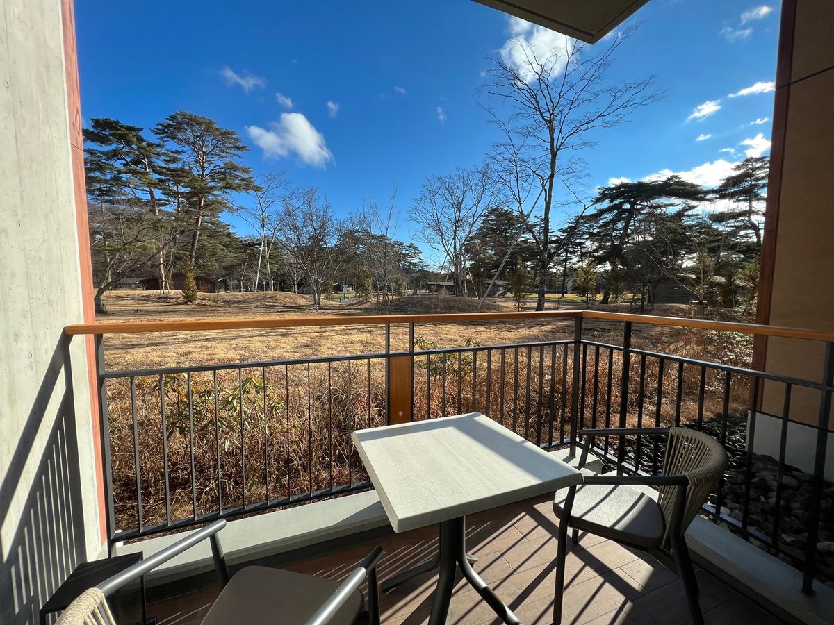 軽井沢プリンスホテルウェスト
今回はデラックス テラス ツインを二部屋借り...