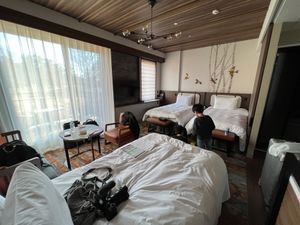 軽井沢プリンスホテルウェスト
今回はデラックス テラス ツインを二部屋借り...