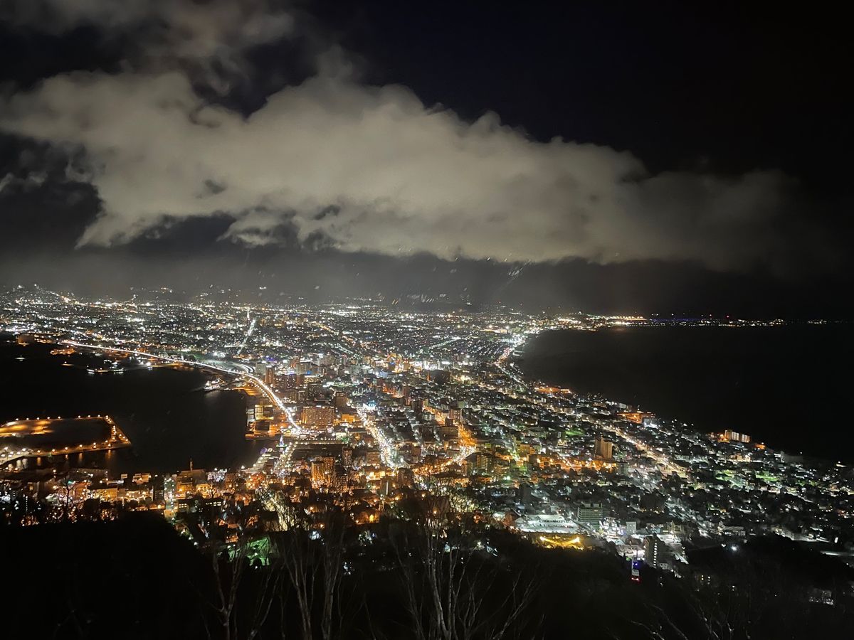 #函館山ロープウェイ#100万ドルの夜景