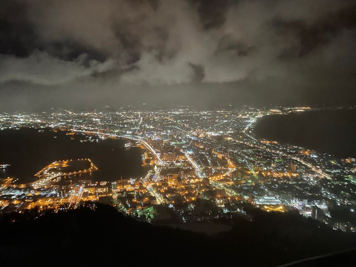 #函館山ロープウェイ#100万ドルの夜景