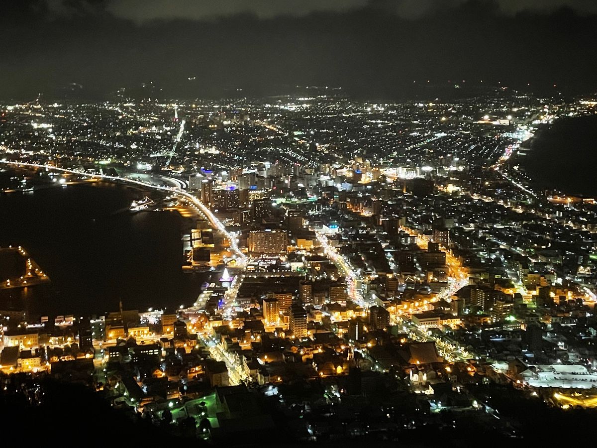 #函館山ロープウェイ#100万ドルの夜景
