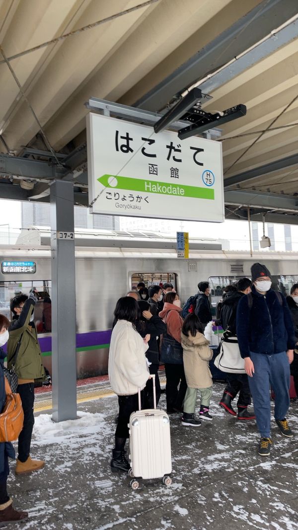 日本・函館「グランクラス乗りたい！」の写真：函館到着！まずは「あじさい」で塩ラーメン...