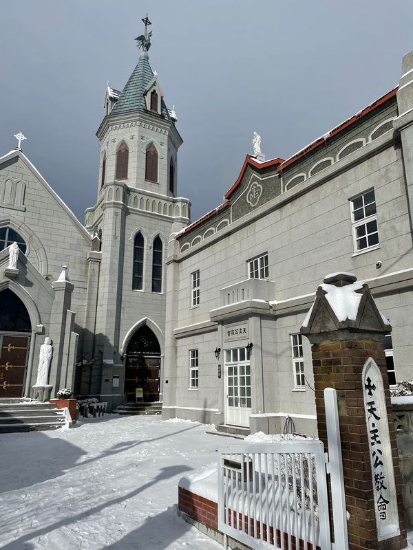 日本・函館「グランクラス乗りたい！」の写真：函館元町散策#函館ハリストス正教会#八幡...