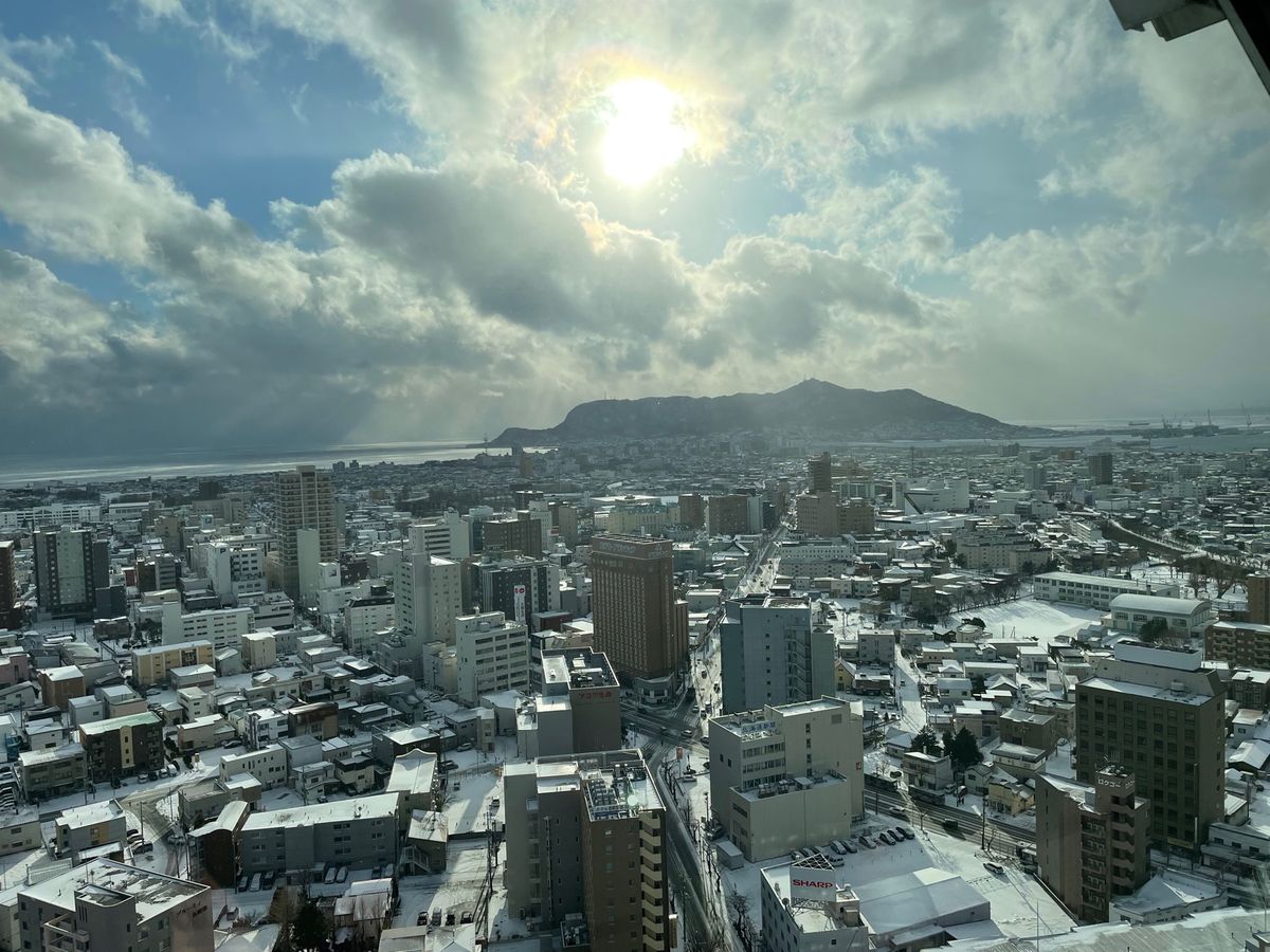 #五稜郭タワー#雪の五稜郭