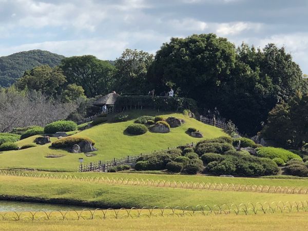 日本・岡山市「岡山　後楽園」の写真