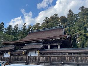 熊野三山の一つ熊野本宮大社。