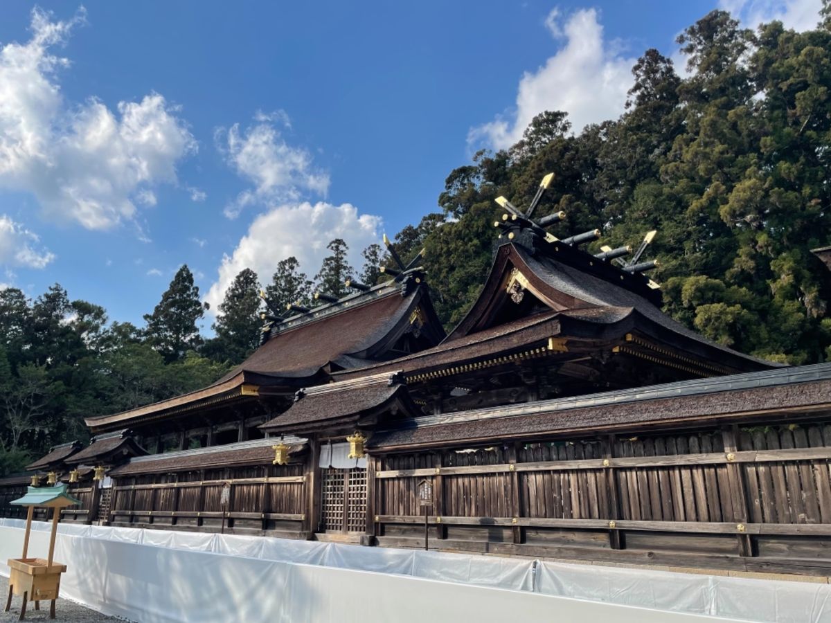 熊野三山の一つ熊野本宮大社。