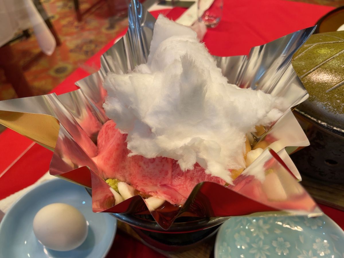 この日のお宿は熊野本宮近くのわたらせ温泉。お料理はみな美味しゅうございました。