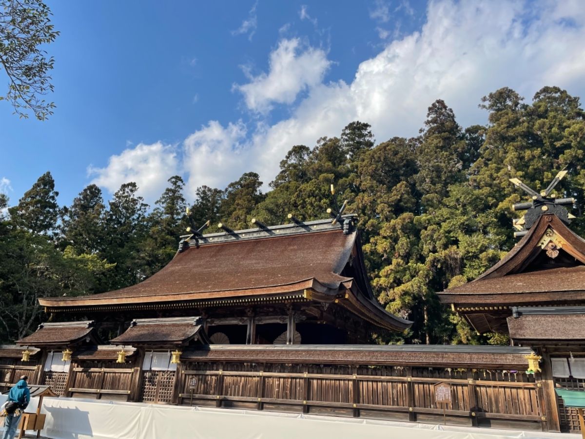 熊野三山の一つ熊野本宮大社。
