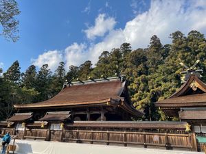 熊野三山の一つ熊野本宮大社。