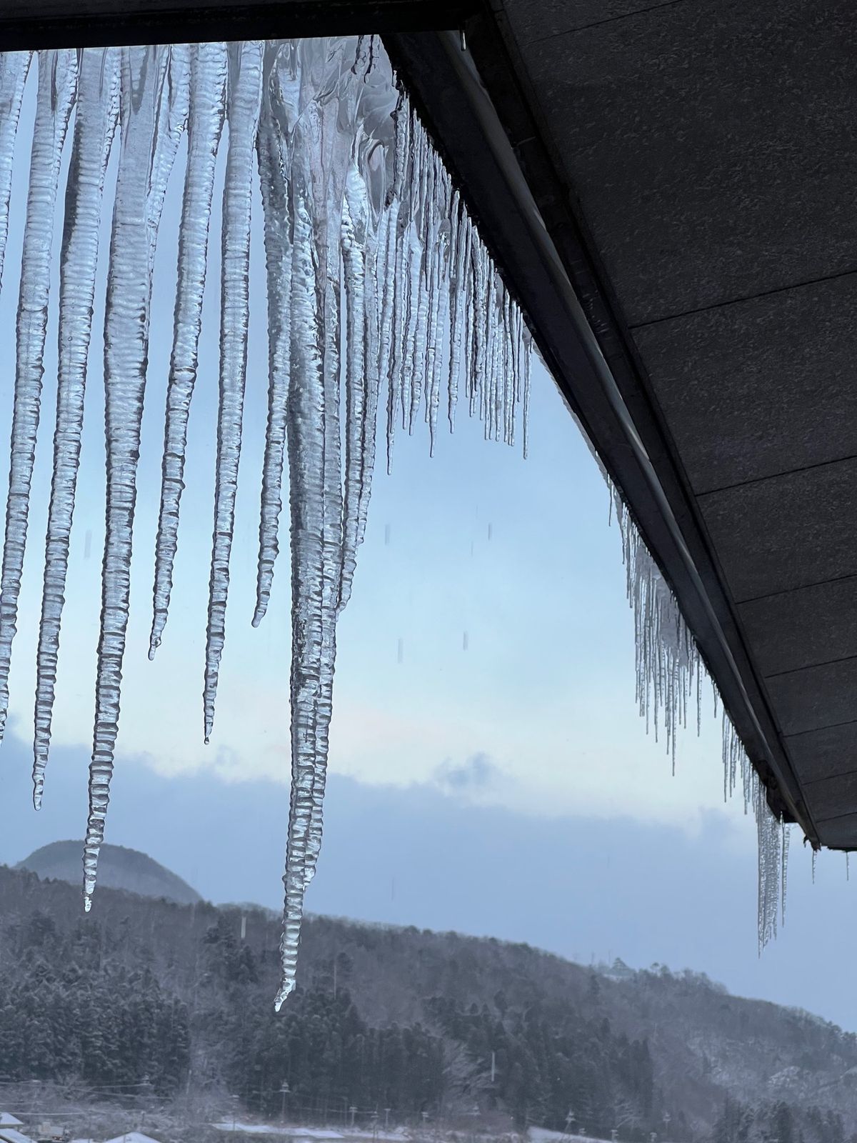 佐勘の飛天館
部屋広い〜
氷柱もすごい〜