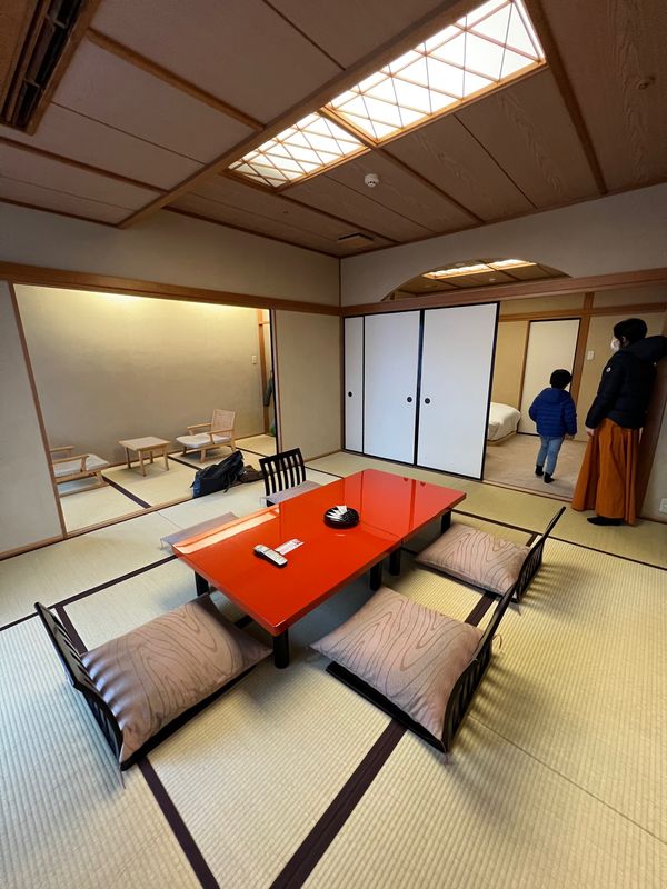 日本・宮城県「2年ぶりの宮城へ」の写真：佐勘の飛天館
部屋広い〜
氷柱もすごい〜