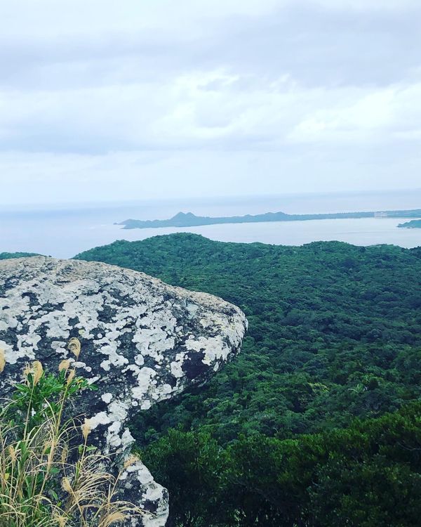 日本・石垣島「石垣島」の写真：2022年1月1日　晴れ時々小雨
初日の...