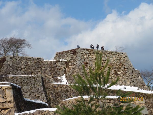 日本・兵庫県竹田城跡「2021年締めくくりの旅」の写真