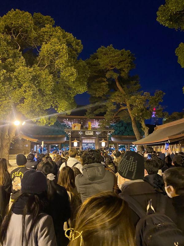 日本・東京都「東京」の写真：人多すぎw