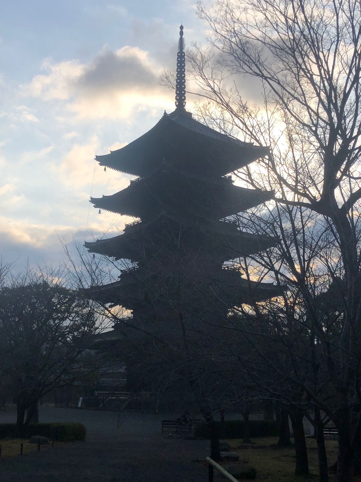 平安神宮、下鴨神社、二条城二の丸御殿、東寺五重塔