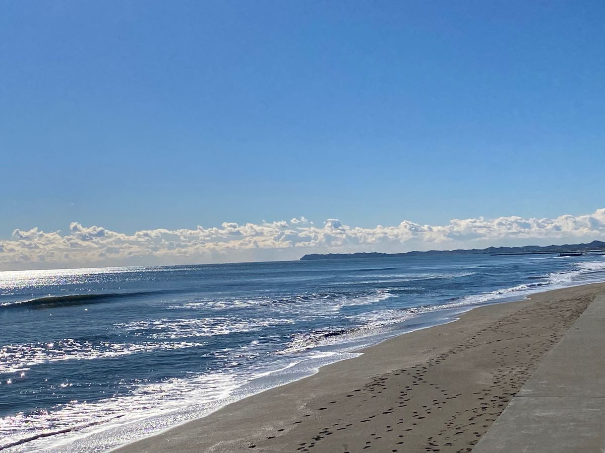 とても素敵なお宿
ささ游さん

朝近くの海に行ってみました🌊

太平洋
で...