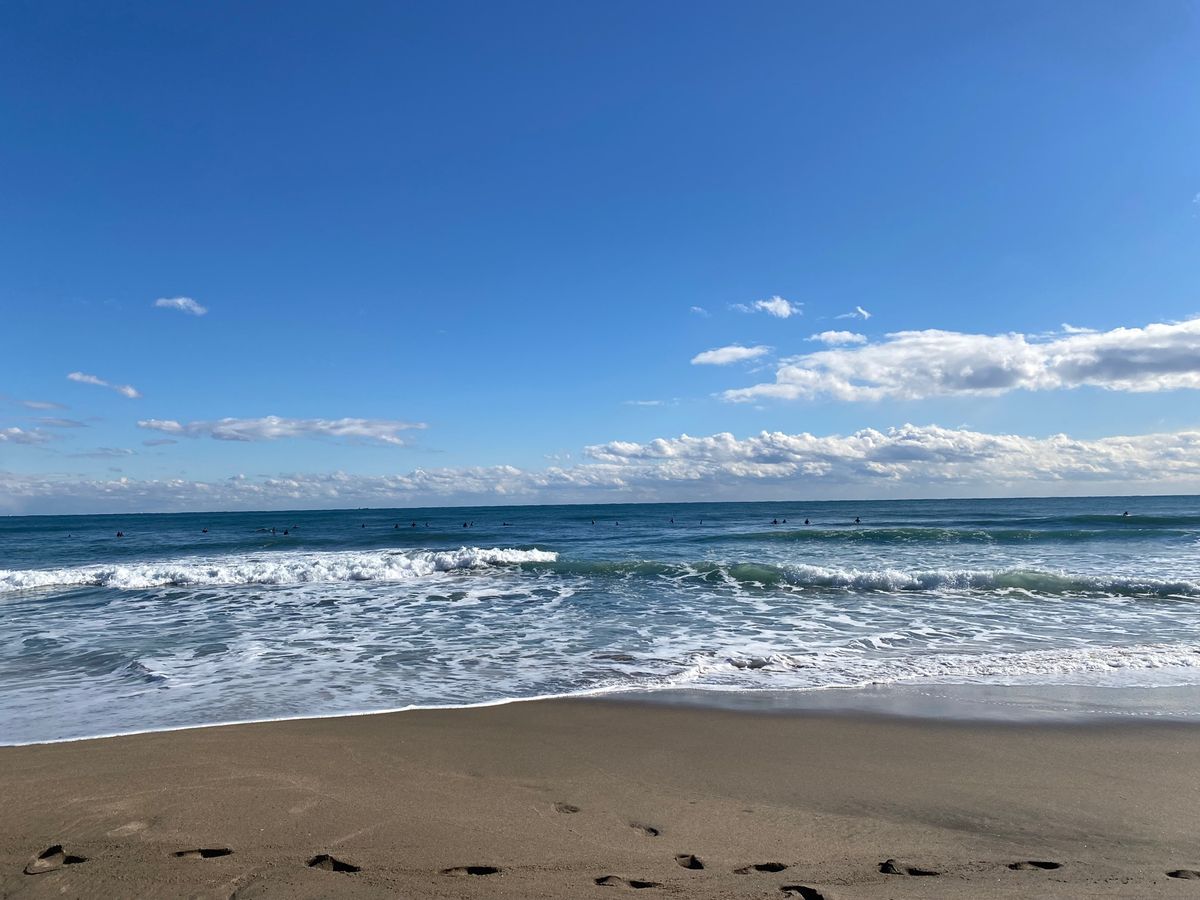 部原海岸で海を眺めました🌊

うーみーはーひろいーなーおおきーなー😆
