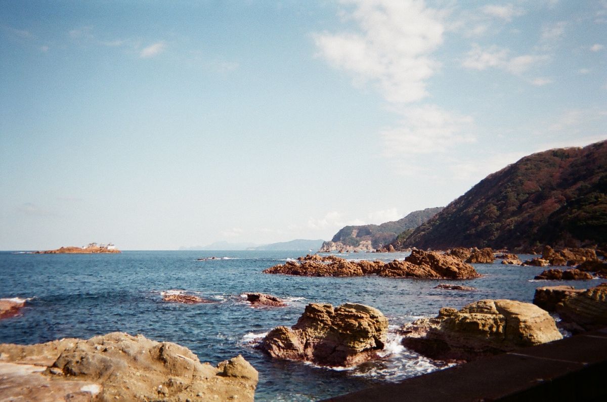 城崎の写真、写ルンですで撮った