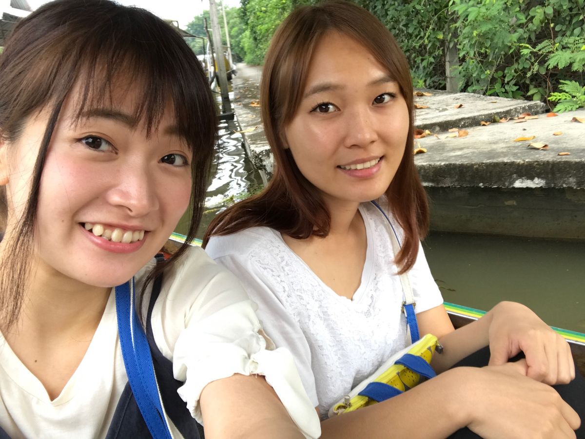 アユタヤ編
念願の水上マーケット＆象乗り🐘
これだけはツアーに参加しました🤗