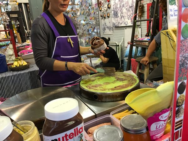 タイ・バンコク「海外旅行初心者、タイに行きタイ🇹🇼」の写真：名前忘れたけどなんとかマーケットへ行って...