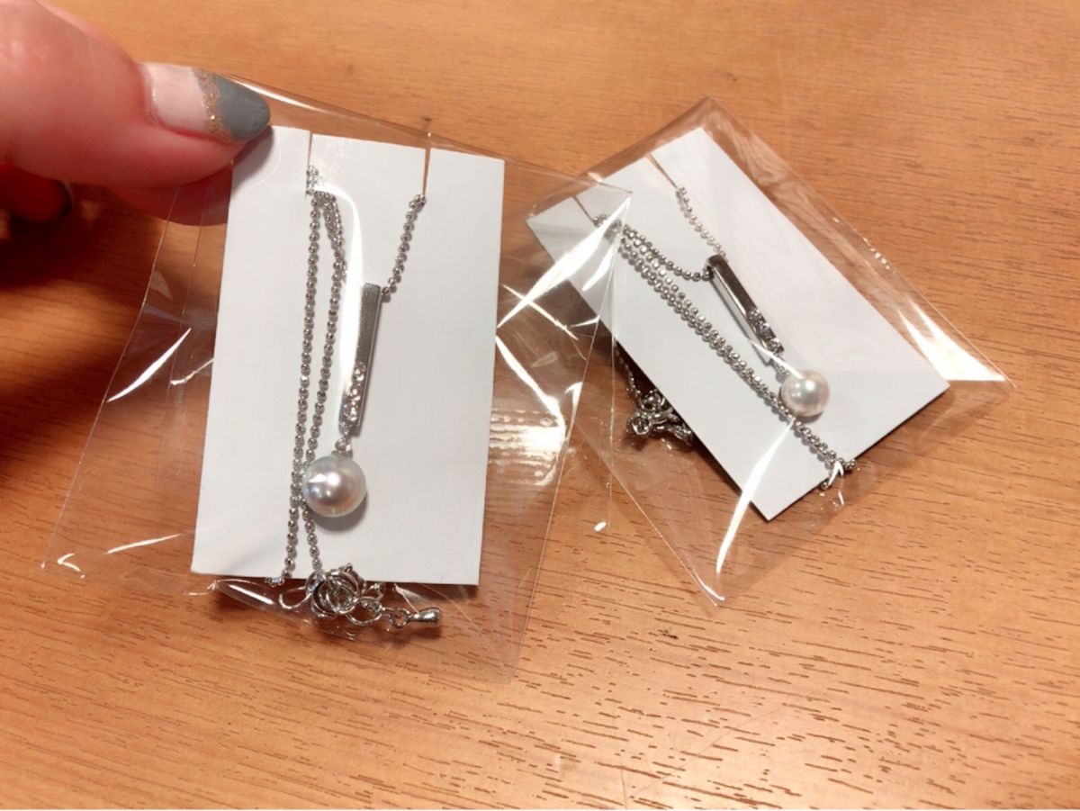 真珠取り出し体験💗💗🦪
自分でデザイン選べて、ネックレスにしてもらった🥺
...