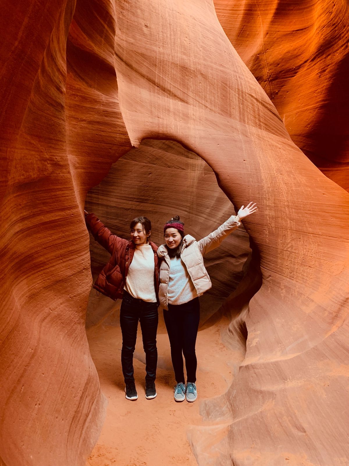 アンテロープキャニオン
これが自然に作られたものだなんて⛰