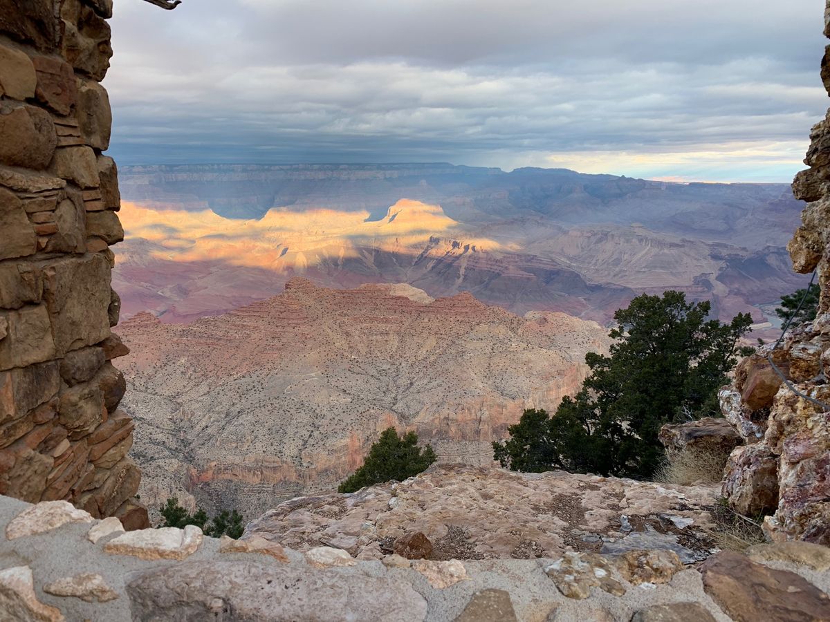 クリスマスの朝日をグランドキャニオンで🙈💗感動