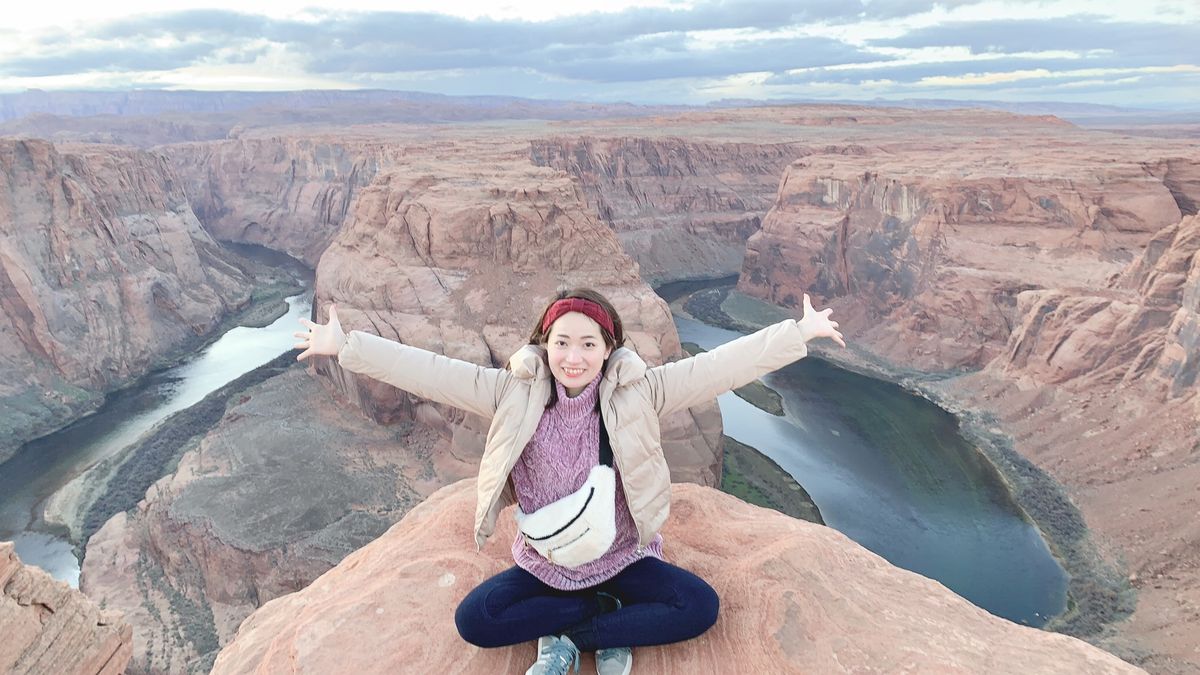 ホースシューベンド
死ぬほど怖かった。。。。落ちても助けてもらえません…