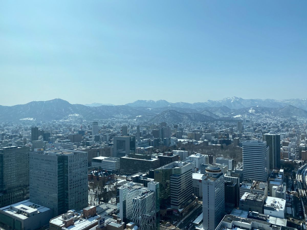 3日目。
JRタワーの展望室、T38から札幌の街を眺めました。
天気に恵ま...