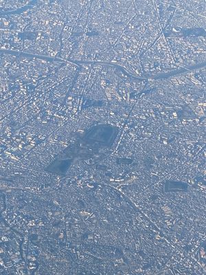 関西空港~羽田空港。
仁徳天皇陵。新宿副都心。東京タワー。