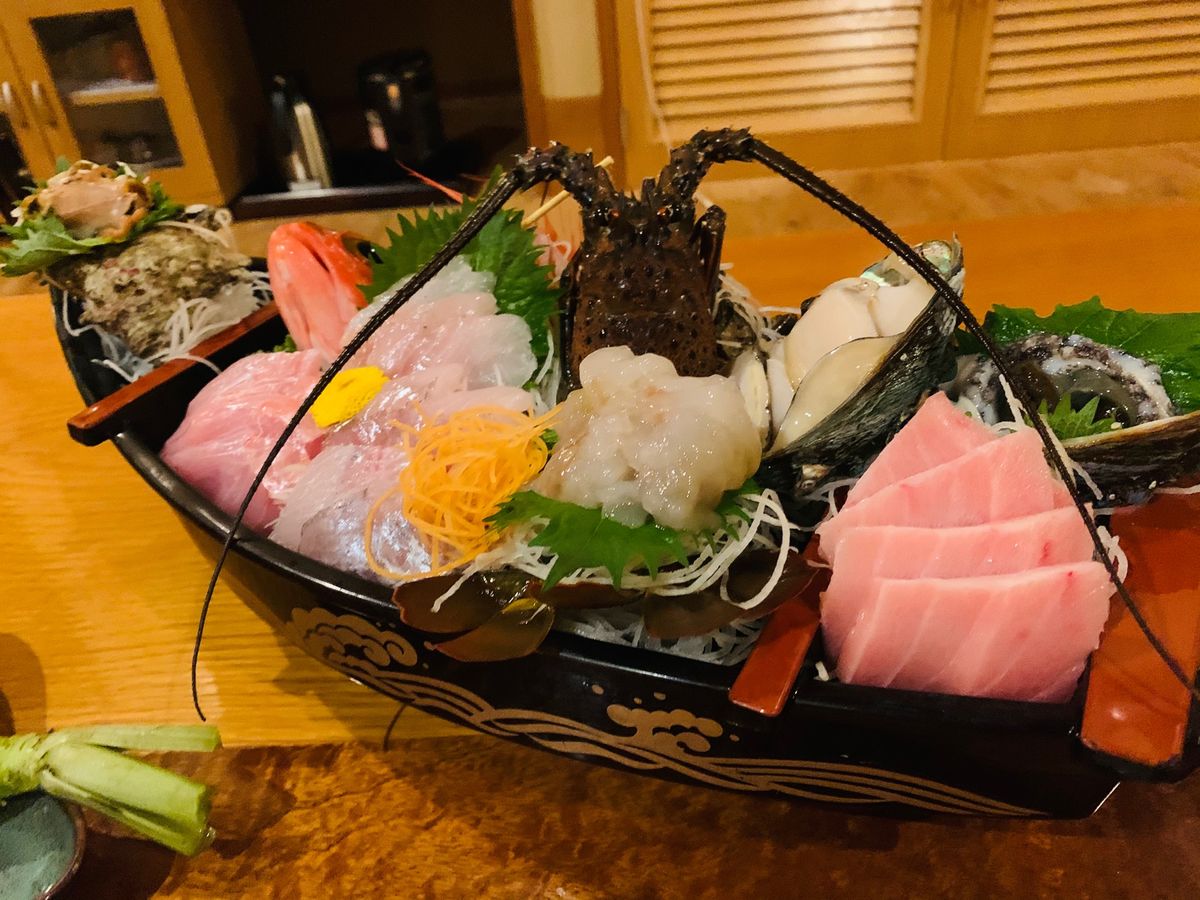 温泉もご飯も最高だった♨️