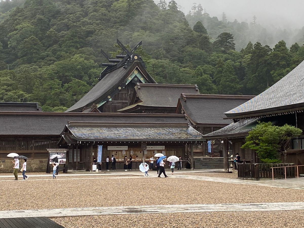 出雲大社。