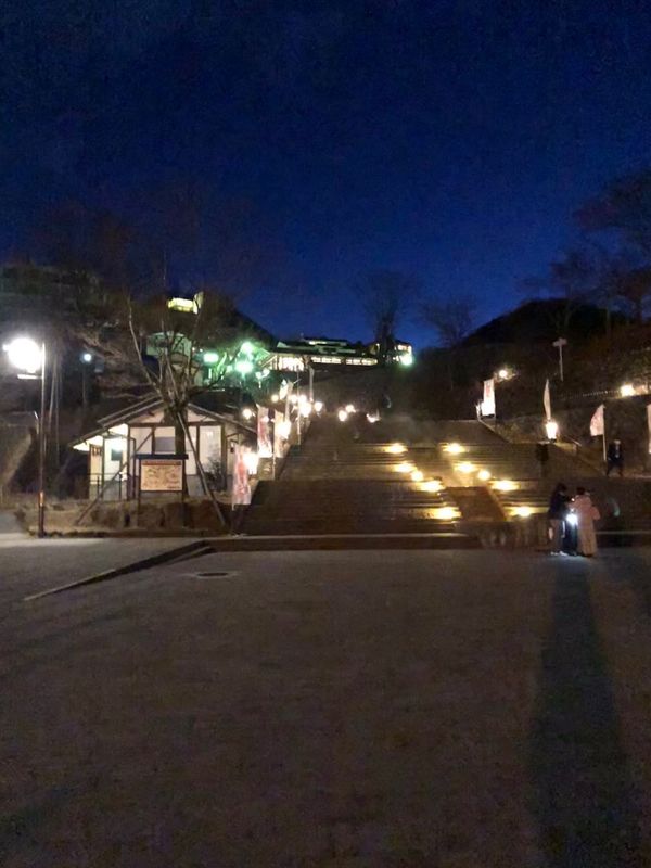 日本・伊香保「伊香保温泉」の写真：名物の階段！