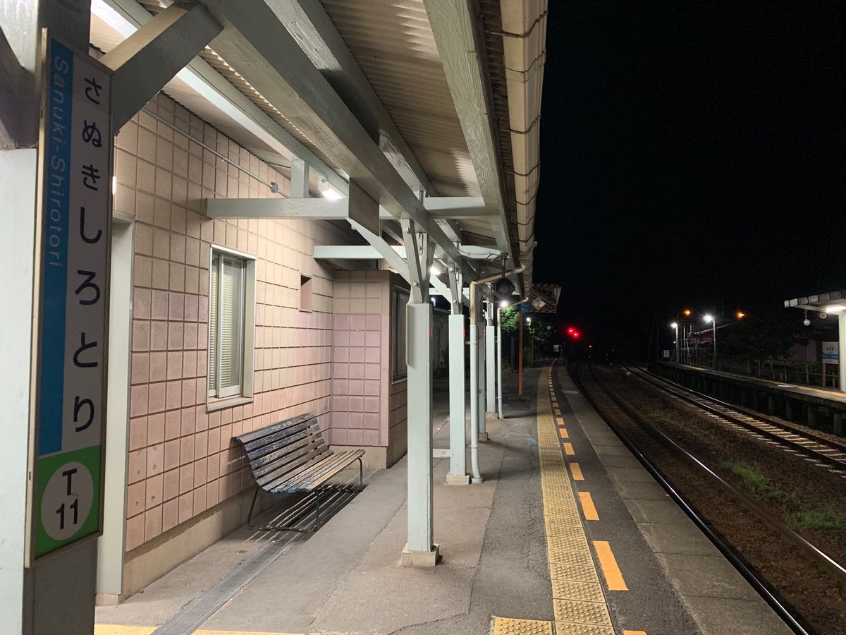 昼も夜も人はいない。笑