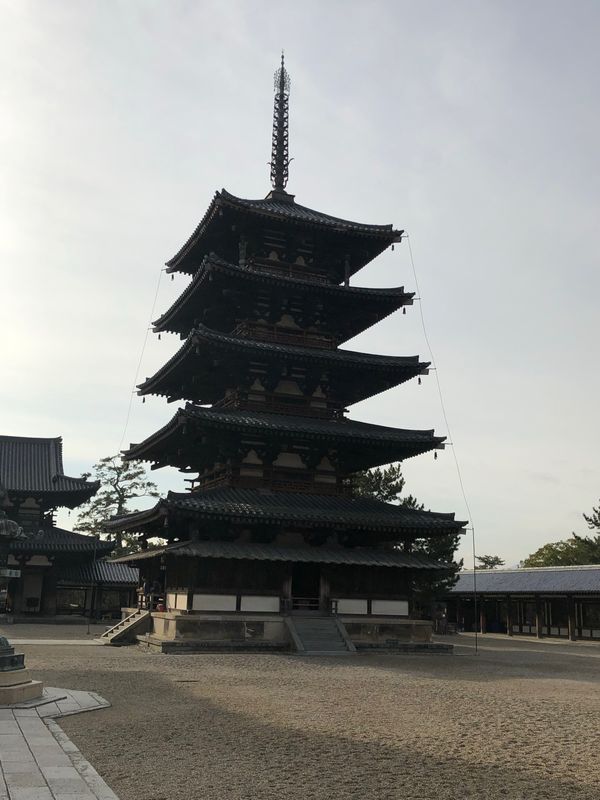 日本・和歌山県「近畿、東海ツーリング」の写真：法隆寺、唐招提寺、高野山へ