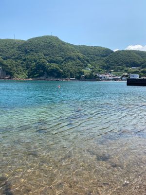 宿のごはん❤️
キレイすぎる海！