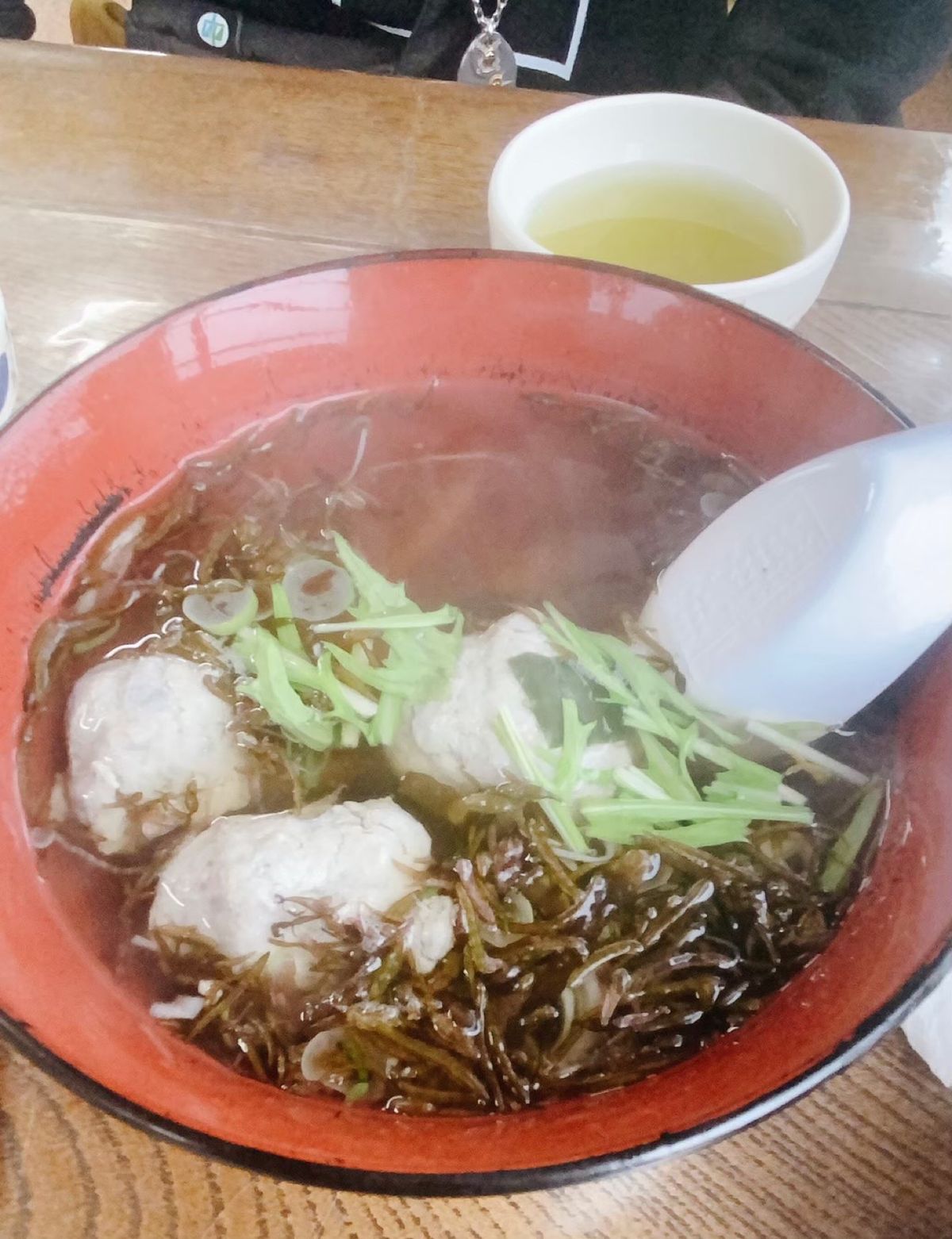 九十九里の砂浜
いさりび食堂
鰯の刺身と鯵フライ
うどん入りの鰯のつみれ汁