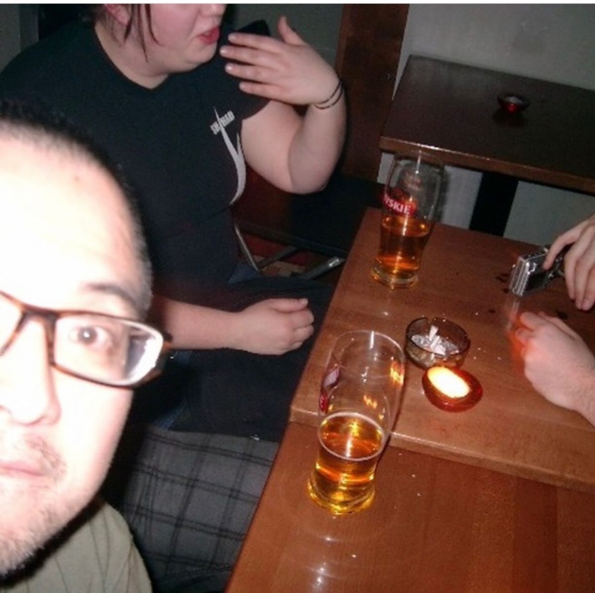 2008年1月15日夜から16日未明にかけて。ワルシャワ。名前変わったか潰...