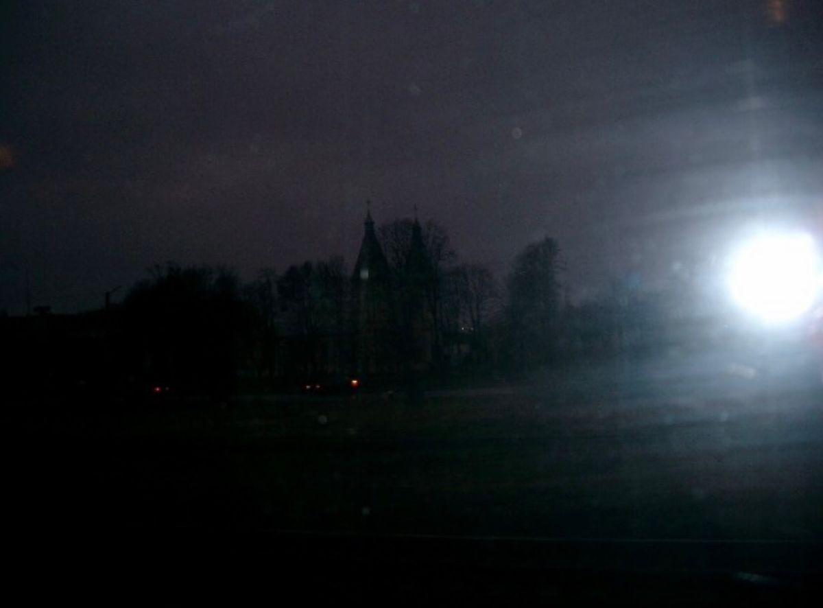 2007年12月18日。ワルシャワからヴィルニス。私がワルシャワに居た間に...