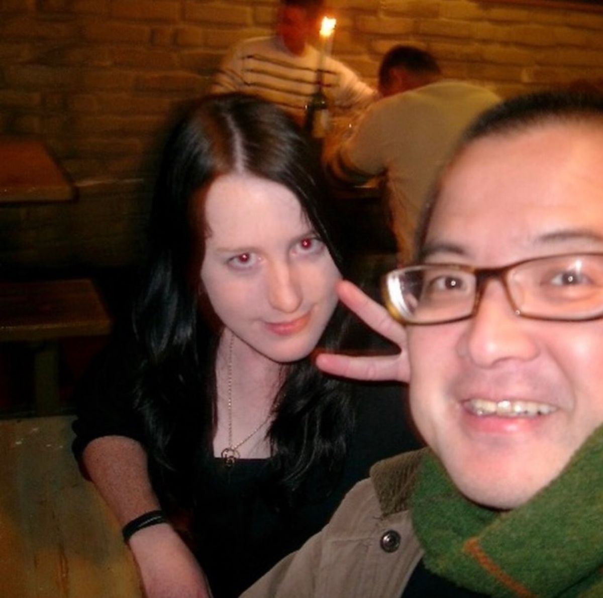 2008年1月17日。ワルシャワ。前日もいっしょだった同じドームの温和なカ...